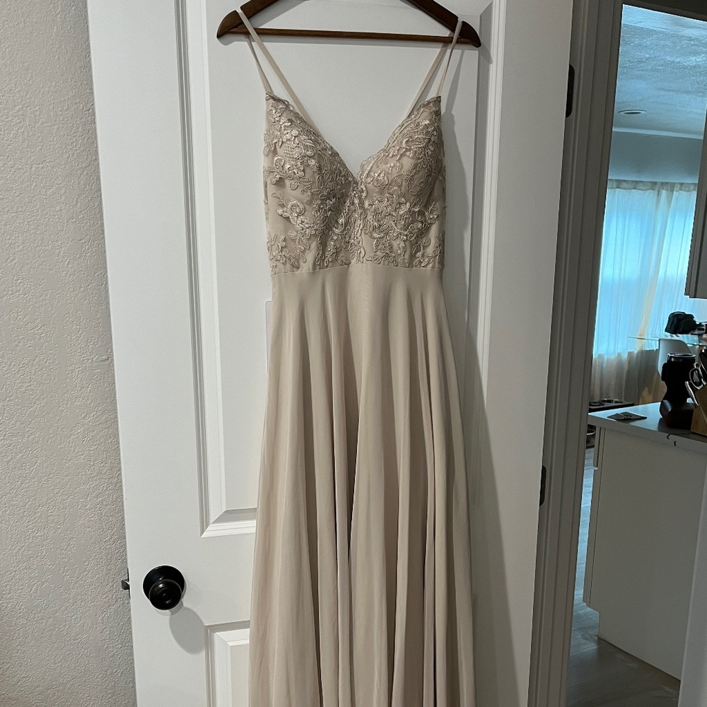 Unworn Azazie Sonya Bridesmaid Dress